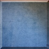 D07. Blue rug. Measures approx. 10'6”x 15'8” 